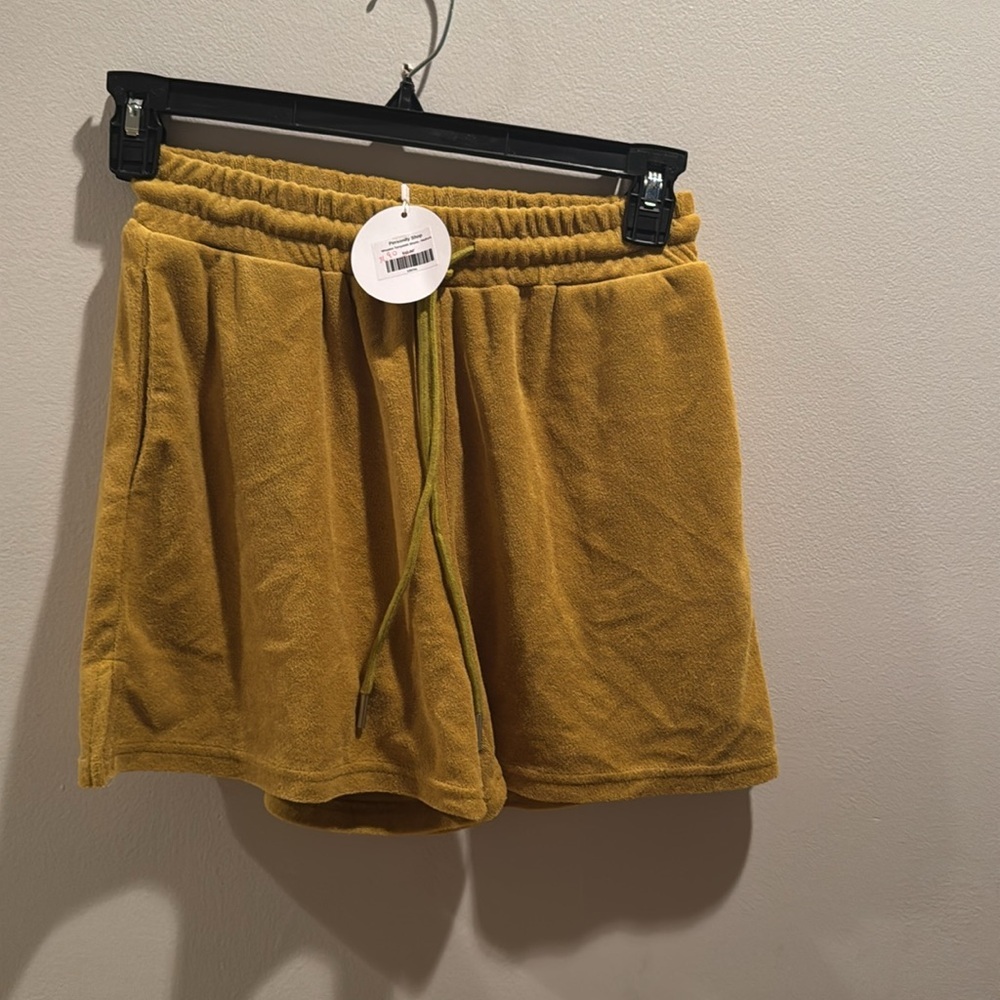 NWT Things Between Terrycloth Button down set Med… - image 9